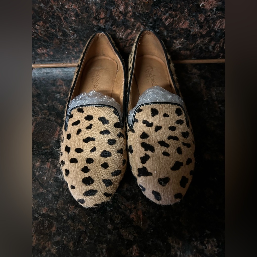 Madewell Cheetah Print Calf Hair
'Teddy' Loafers 6 - Picture 2 of 11